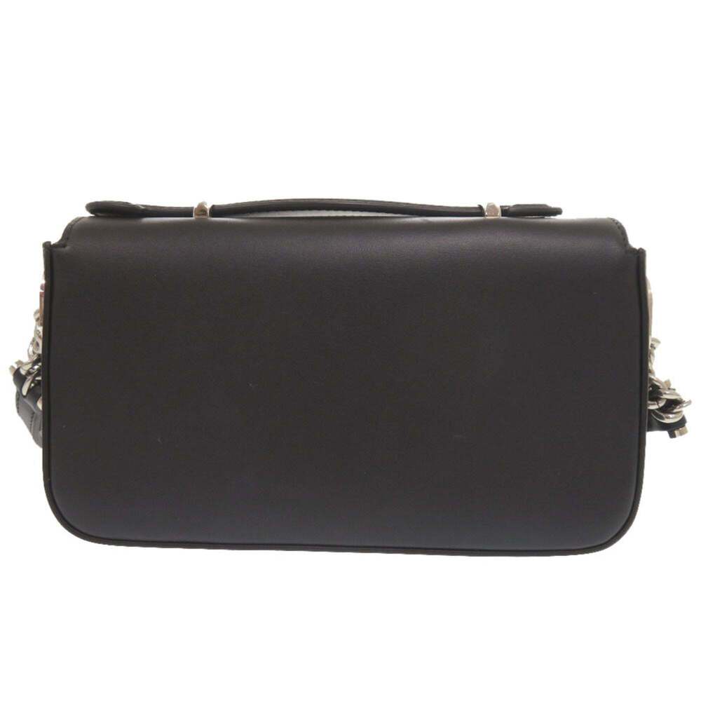 GUCCI Black Leather Shoulder Bag - Picture 2 of 10